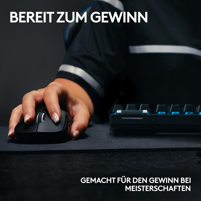 Logitech G PRO X SUPERLIGHT 2 LIGHTSPEED Kabellose Gaming-Maus, PC & Mac