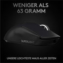 Logitech G PRO X SUPERLIGHT kabellose Gaming-Maus mit HERO 25K Sensor, E-Sport