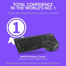 Logitech MK270 Wireless Tastatur-Maus-Set QWERTZ (DE-Layout) Kabellos