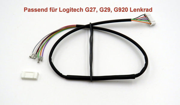 Ersatz-Kabel für Logitech G29, G920 & G27 Lenkrad Reparatur, Kabel m Verstärkung