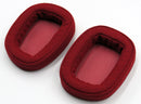 Ohrpolster ROT, Stoff, L & R, für Logitech Gaming Headset G433 und Logitech G533