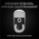 Logitech G PRO X SUPERLIGHT kabellose Gaming-Maus mit HERO 25K, E-Sport, weiß