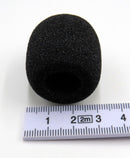 2x Mikrofon Filter Popschutz  Wind-Schutz 35x16mm Durchmesser vom Loch 13mm