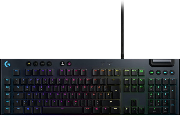 Logitech G815 mechanische Gaming-Tastatur, Tactiler GL-Tasten, QWERTZ DE-Layout