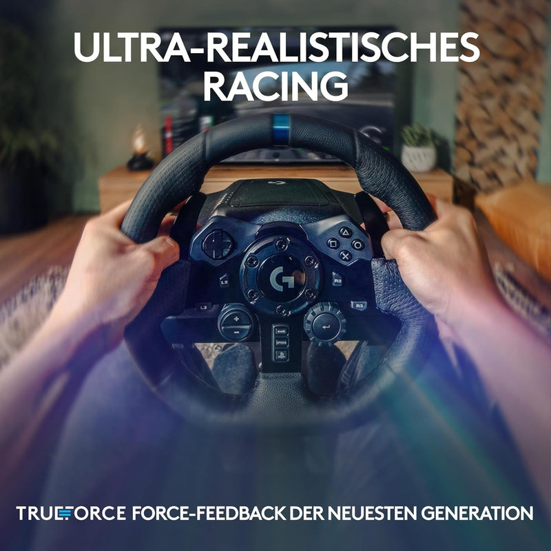 Logitech G923 TRUEFORCE Gaming Rennlenkrad - für PS5, PS4, PC, Mac