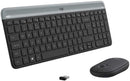 Logitech MK470 Slim Combo Kabelloses Tastatur-Maus-Set DE-QWERTZ-Layout