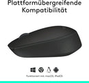 Logitech M171 Kabellose Maus – 2,4 GHz – USB-Empfänger – Schwarz