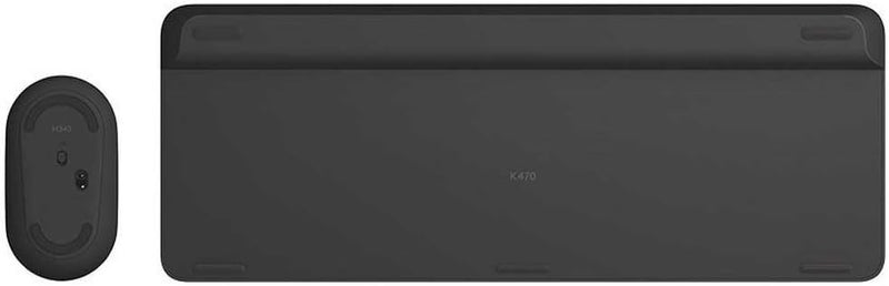 Logitech MK470 Slim Combo Kabelloses Tastatur-Maus-Set DE-QWERTZ-Layout