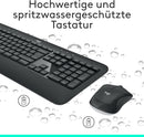 Logitech MK540 Wireless Tastatur-Maus-Set QWERTZ (DE-Layout) für Windows
