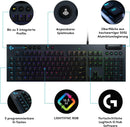 Logitech G815 mechanische Gaming-Tastatur, Tactiler GL-Tasten, QWERTZ DE-Layout