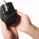 Logitech G9 Laser Gaming Maus schnurgebunden schwarz, 3.200 dpi Laser