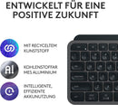 Logitech MX Keys S Keyboard RF Wireless + Bluetooth QWERTZ (DE-Layout)