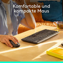 Logitech MK295 kabelloses Tastatur-Maus-Set mit SilentTouch, QWERTZ layout (DE)
