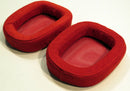 Leder-Ohr-Polster ROT für Logitech G433 Gaming Headset auch passend für G533
