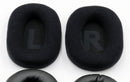 2 Set Ohrpolster für Logitech G Pro X Headset  L & R, original 1x Stoff + 1x PU