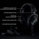 Logitech G PRO X kabelloses LIGHTSPEED Gaming-Headset 50 mm PRO-G Lautsprecher
