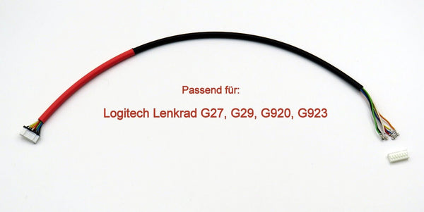 Ersatz-Kabel für Logitech G29, G920 & G27 Lenkrad Reparatur, Kabel m Verstärkung