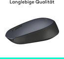 Logitech M170 Kabellose Maus – 2,4 GHz – USB-Empfänger – Grau