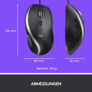 Logitech M500s Kabelgebundene Maus, USB-Plug&Play - Grau