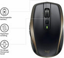 Logitech MX Anywhere 2 Kabellose Maus, Bluetooth, 4000 DPI, Akku, Multi-Device