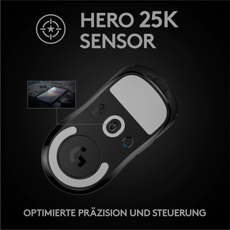 Logitech G PRO X SUPERLIGHT G-Maus, OHNE STICK, mit 150 Mio-Klick Switches neu 2
