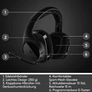Logitech G533 kabelloses Gaming-Headset, 7.1 Surround Sound OHNE ZUBEHÖR, NV2