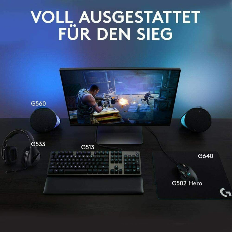 Logitech G513 mechanische Gaming-Tastatur, RGB, QWERTZ (DE), Tactile Romer-G. -2