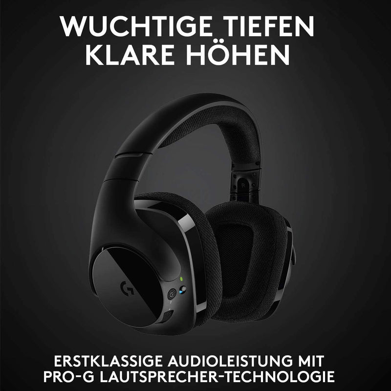 Logitech G533 kabelloses Gaming-Headset, 7.1 Surround Sound OHNE ZUBEHÖR, Ersatz