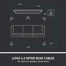 Logitech Z607 5.1 Surround Sound Lautsprecher, Bluetooth, CINCH, 160 Watt. NV1