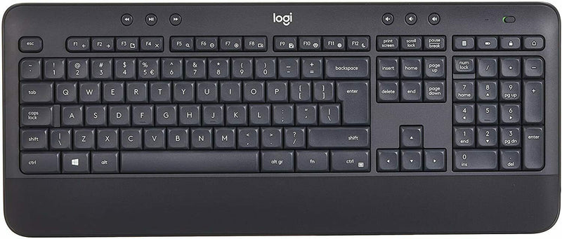 Logitech MK545 Advanced Wireless Tastatur-Maus-Set QWERTZ (DE-Layout) Kabellos