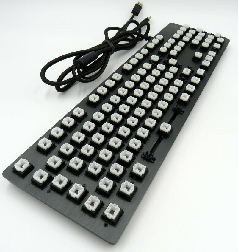 Logitech G513 mechanische Gaming-Tastatur, RGB-Beleuchtung, OHNE Tasten-Kappen!