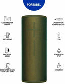 Logitech UE Boom 3 Tragbarer Bluetooth-Lautsprecher, Wasserdicht, green/grün NV2