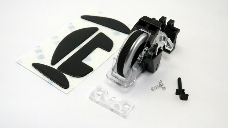 Ersatz-Füße & Scroll-Rad, Maus-Rad passend für Logitech G700 & G700s Gaming-Maus