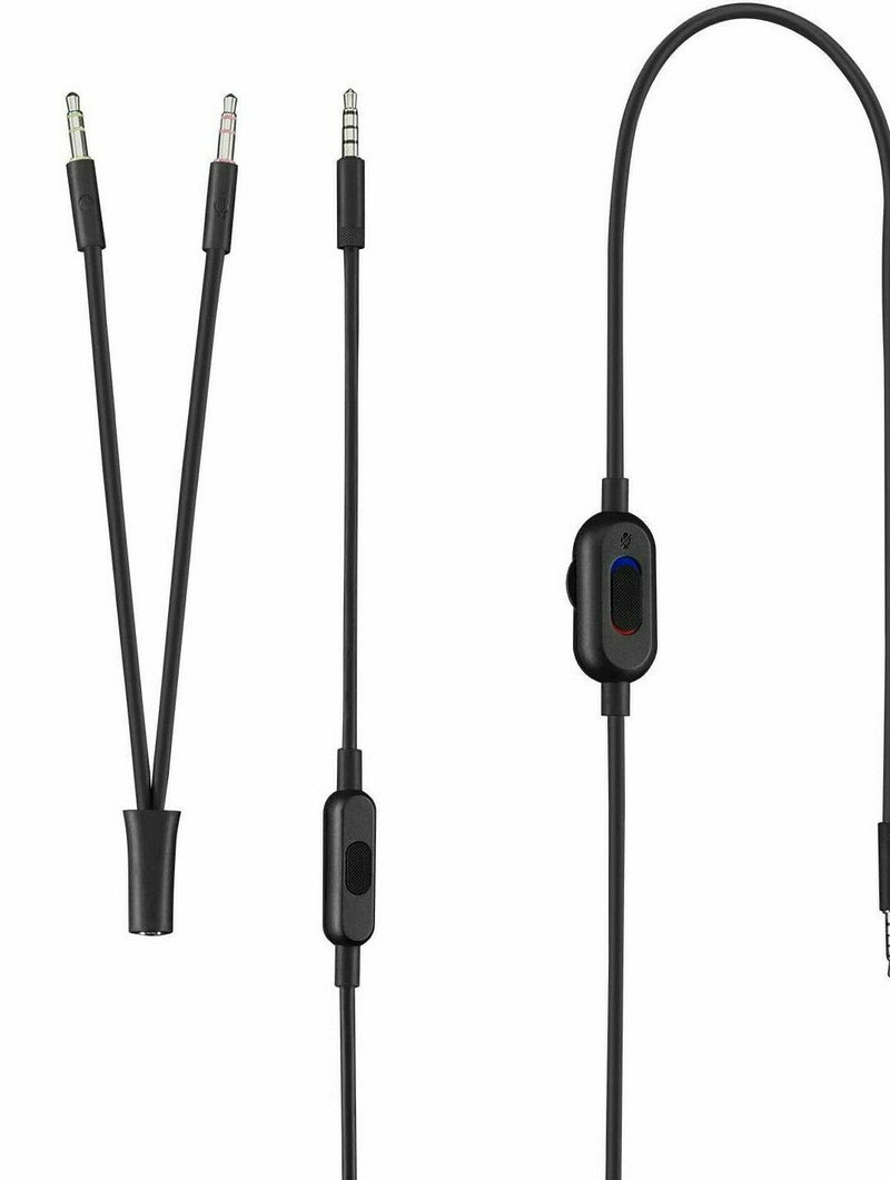 Logitech G433 Gaming-Headset, 7.1 Surround Sound, DTS, USB, 3.5mm Klinke SCHWARZ