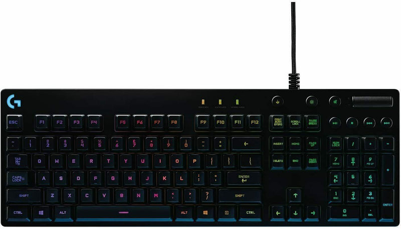 Logitech G810 mechanische Gaming-Tastatur, RGB, QWERTZ (DE), Tactile Romer-G.