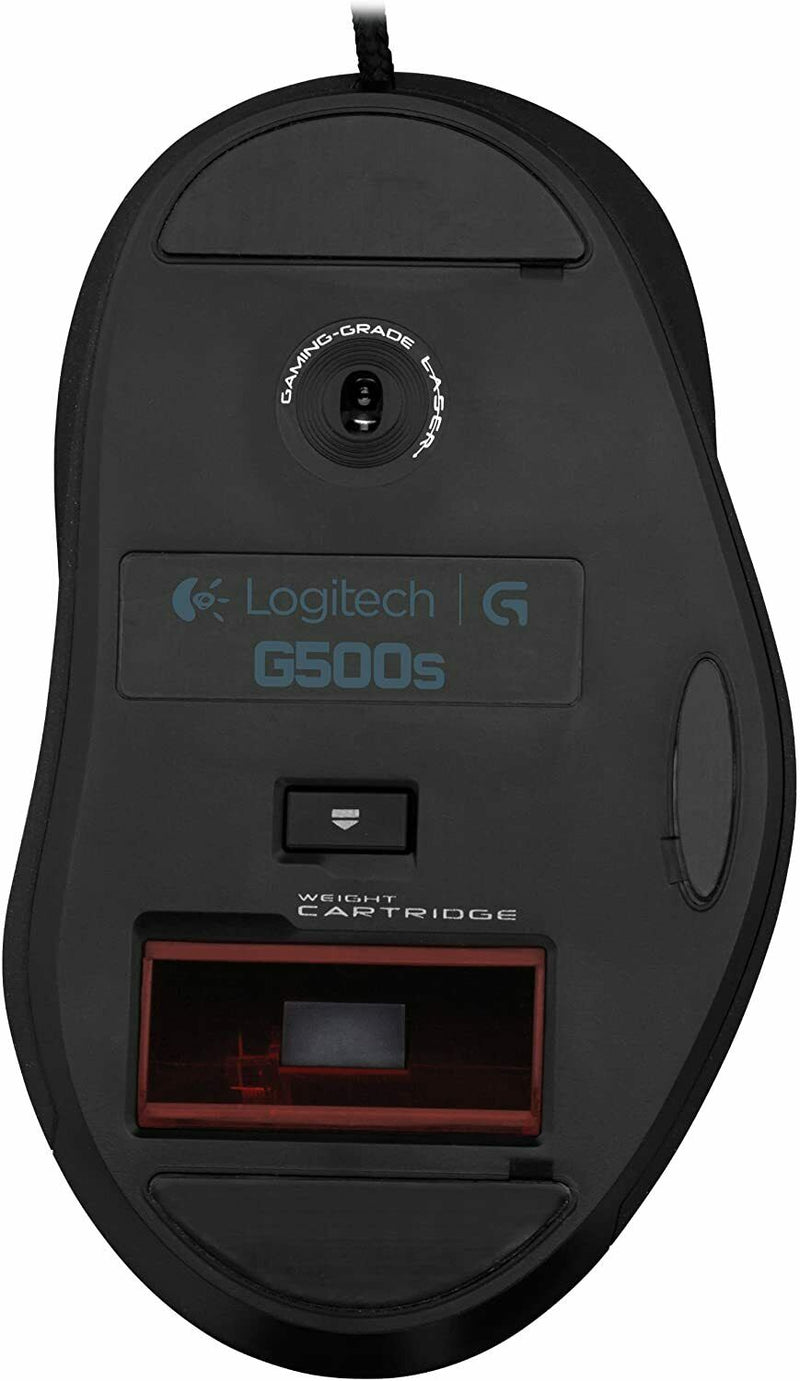 Logitech G500s Gaming Maus USB, 8200 DPI, mit NEUEN Kailh 60 Mio-Klick Schaltern