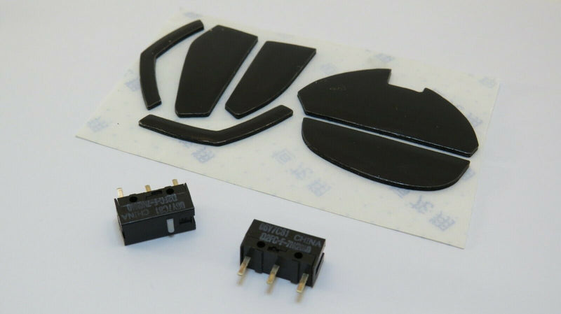 Ersatz-Füße & Schalter (R & L 20M-Klick) für Logitech G602 Gaming-Maus