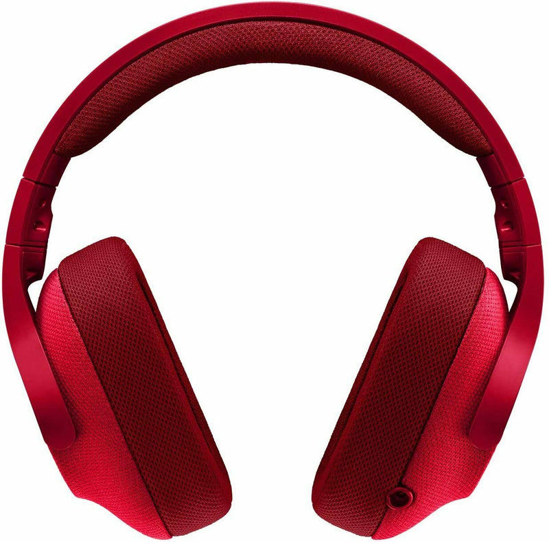 Logitech G433 Gaming-Headset, 7.1 Surround Sound, DTS, OHNE Zubehör, rot 1-0