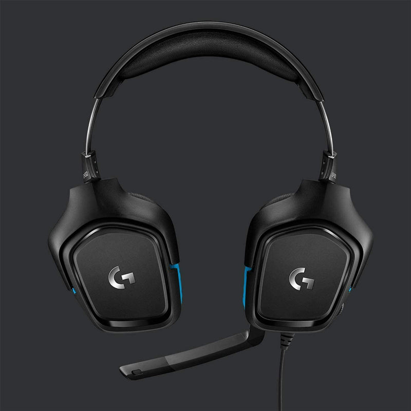 Logitech G432 Gaming-Headset, 7.1 Surround Sound, Kabel, PC/Xbox One/Nintendo SG