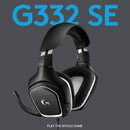 Logitech G332 SE Gaming-Headset, 3.5mm Klinke, PC/Mac/Xbox One/PS4, swarz/weiß
