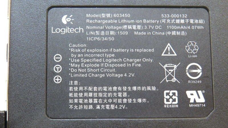 Logitech G933 Gaming Headset original Ersatz-Akku, auch für Logitech G533 & G935