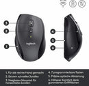 Logitech M705 Marathon Kabellose Maus, 2.4 GHz Verbindung, 1000 DPI