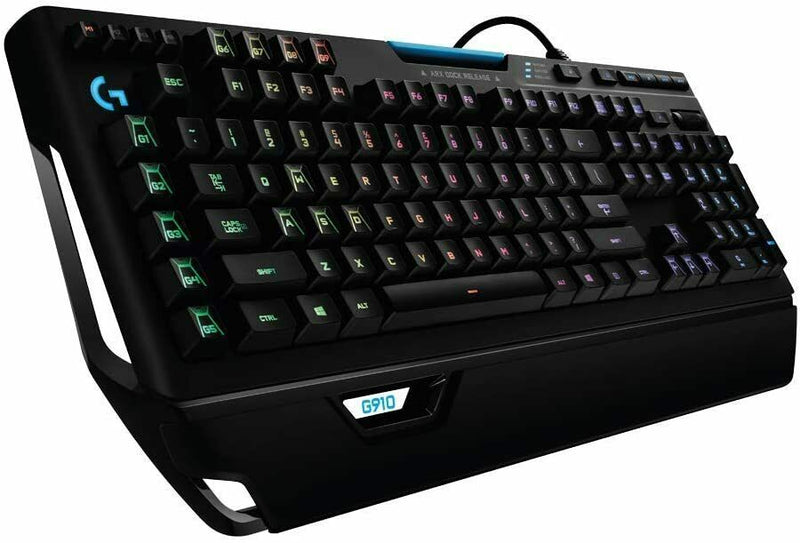 Logitech G910 Orion Spectrum Mechanische Gaming-Tastatur, RGB, QWERTZ, DE-Layout