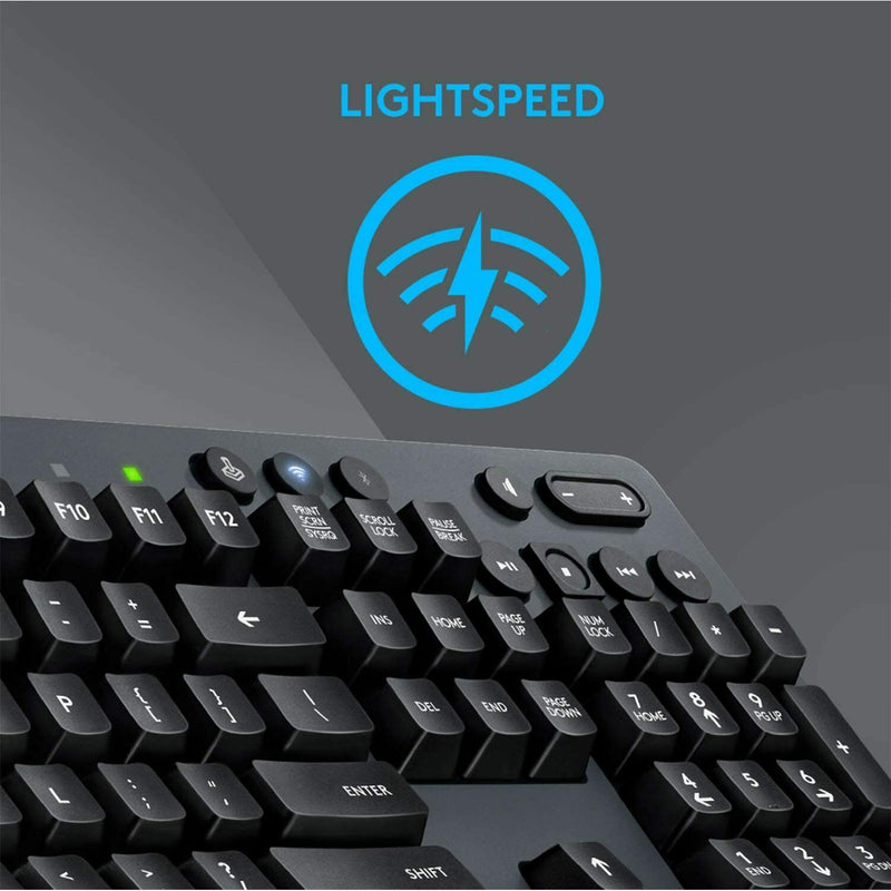 Logitech G613 LIGHTSPEED kabellose mechanische Gaming-Tastatur, QWERT DE-Layout