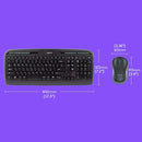 Logitech MK330 Wireless Tastatur-Maus-Set QWERTZ (DE-Layout) Kabellos