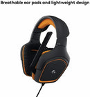 Logitech G231 Prodigy Gaming-Headset, Stereo Sound, PC/Xbox One/PS4, 2 m Kabel