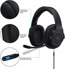 Logitech G433 Gaming-Headset, 7.1 Surround Sound, DTS, USB, 3.5mm Klinke SCHWARZ