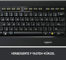 Logitech K800 Wireless Tastatur, Unifying, QWERTZ DE-Layout Windows PCs/Laptop 3