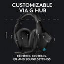 Logitech G635 kabelgebundenes Gaming-Headset mit LIGHTSYNC RGB, PC/Xbox One/PS4