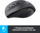 Logitech M705 Marathon Kabellose Maus, 2.4 GHz Verbindung, 1000 DPI